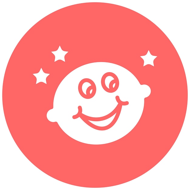 Diseño vectorial Estilo de icono de Blissful Zest
