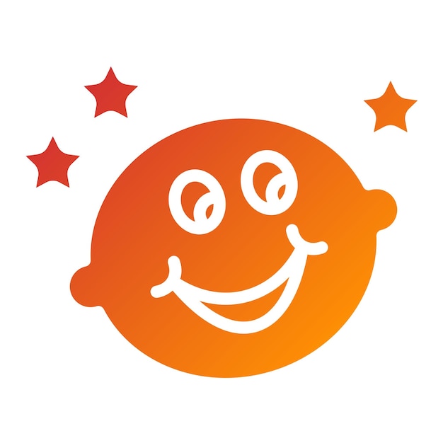 Diseño vectorial Estilo de icono de Blissful Zest
