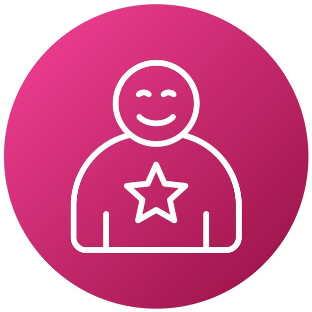 Diseño vectorial estilo de icono Blithe