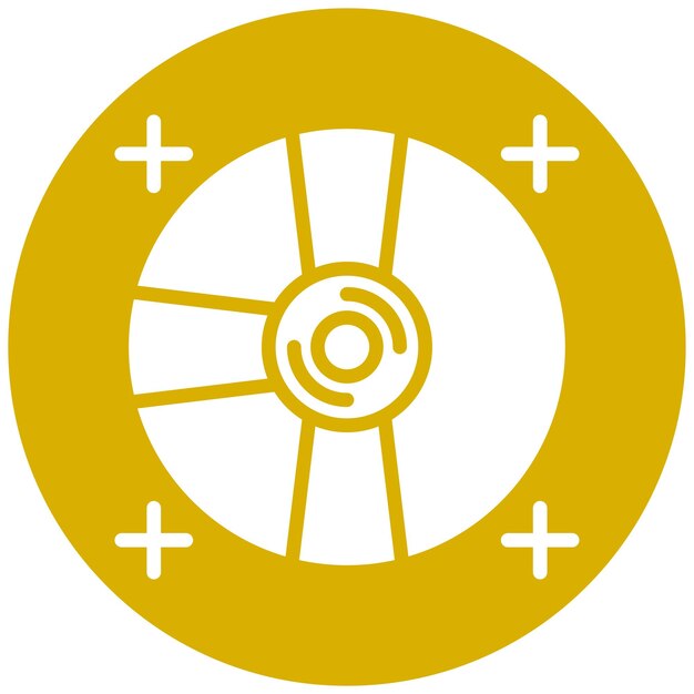 Diseño vectorial Estilo del icono de Bluray