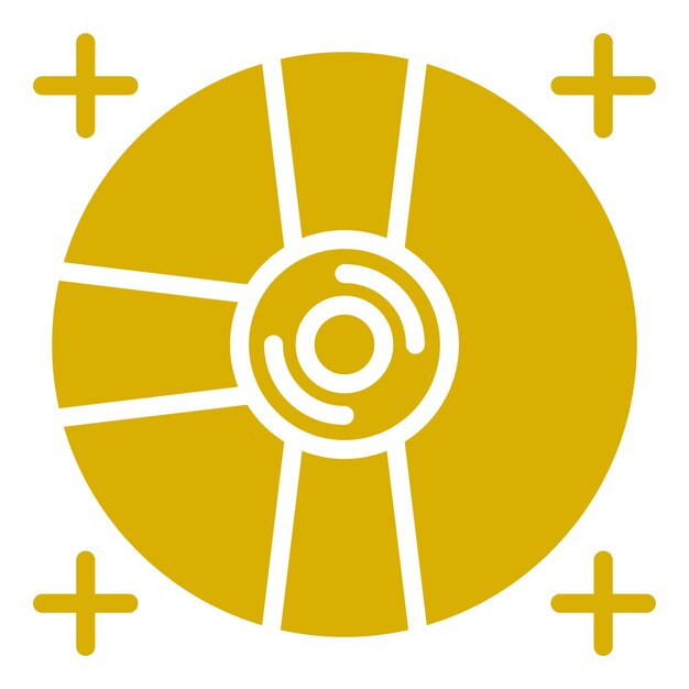 Diseño vectorial Estilo del icono de Bluray