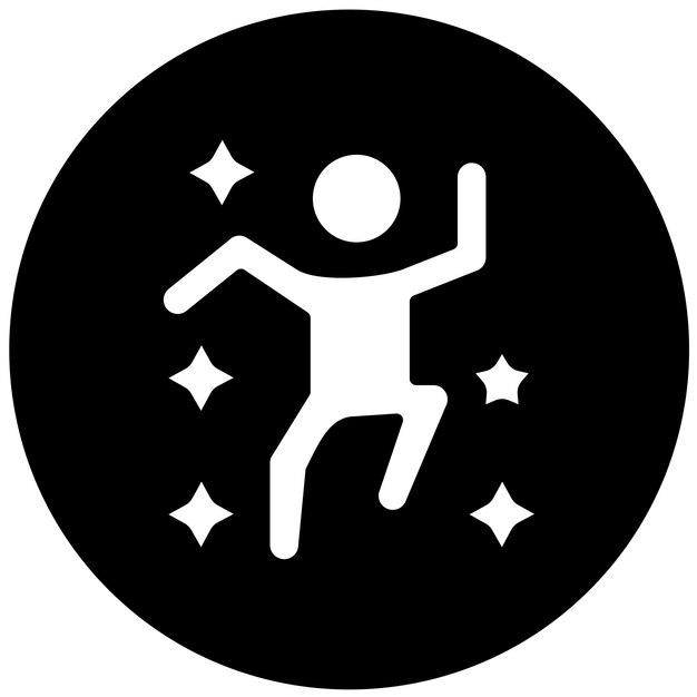 Diseño vectorial Estilo de icono de Boisterous Bliss