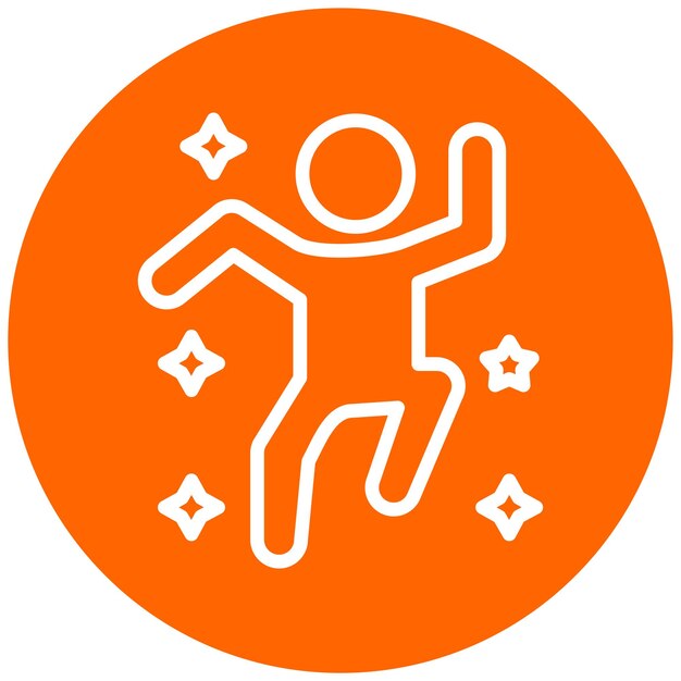 Diseño vectorial Estilo de icono de Boisterous Bliss