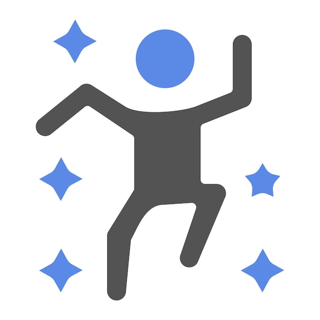 Diseño vectorial Estilo de icono de Boisterous Bliss
