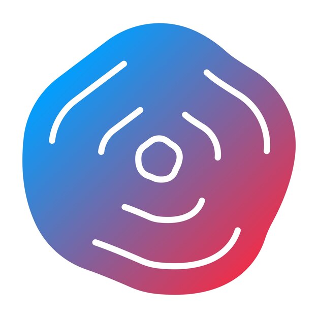 Diseño vectorial Estilo del icono de bola de nieve