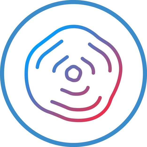 Diseño vectorial Estilo del icono de bola de nieve