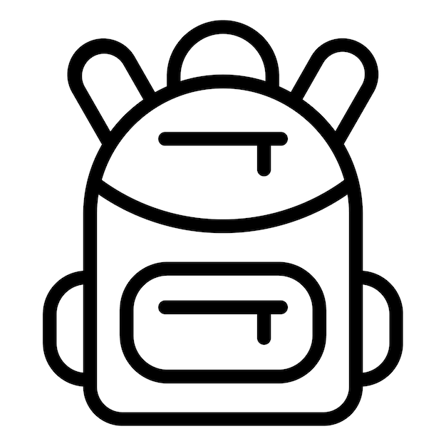 Diseño vectorial Estilo del icono de la bolsa
