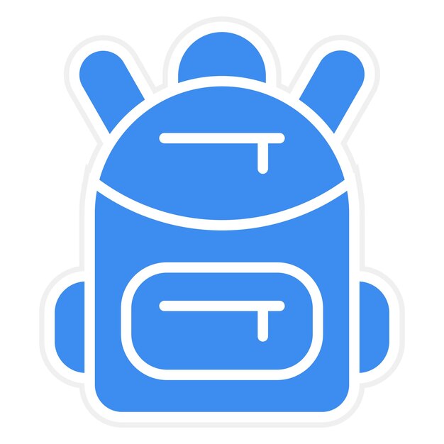 Diseño vectorial Estilo del icono de la bolsa