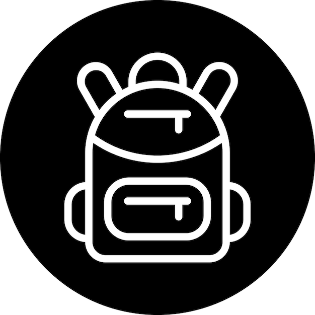 Diseño vectorial Estilo del icono de la bolsa