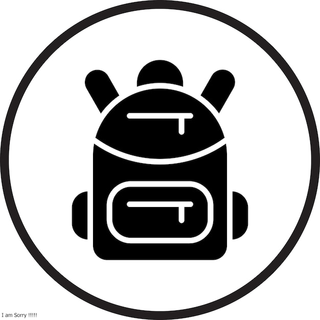 Vector diseño vectorial estilo del icono de la bolsa