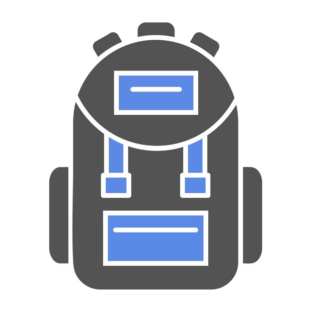 Diseño vectorial Estilo del icono de la bolsa