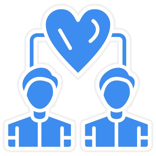Diseño vectorial Estilo del icono de bondad
