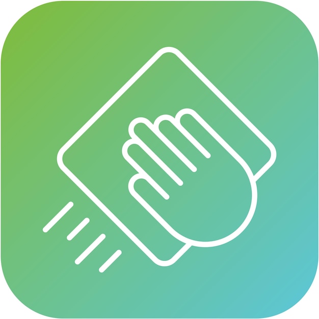 Diseño vectorial Estilo de icono de borrado