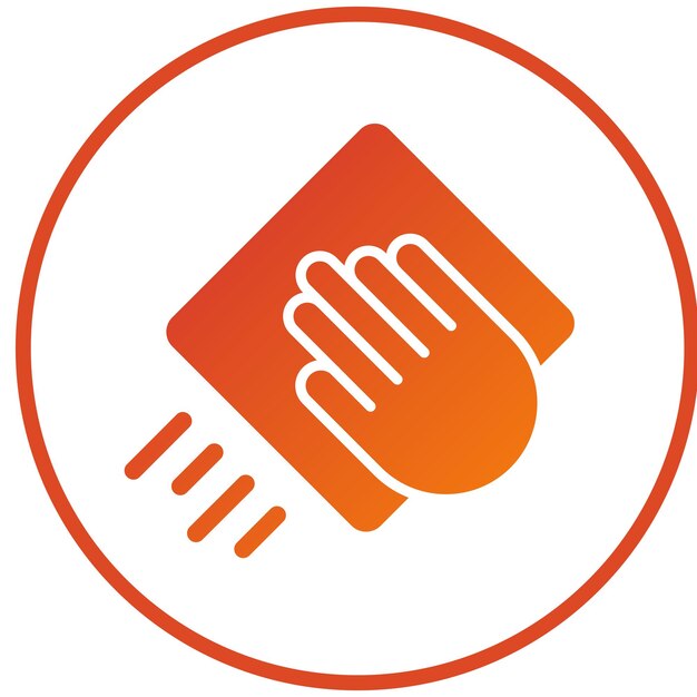 Diseño vectorial Estilo de icono de borrado