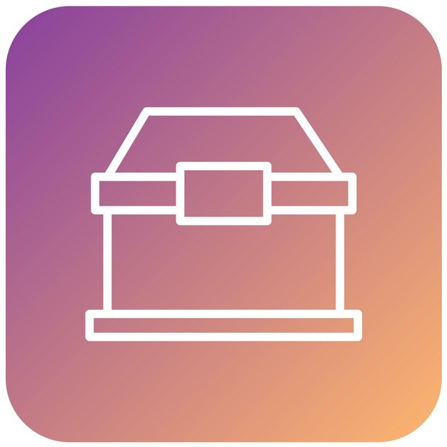 Diseño vectorial de estilo de icono de botín