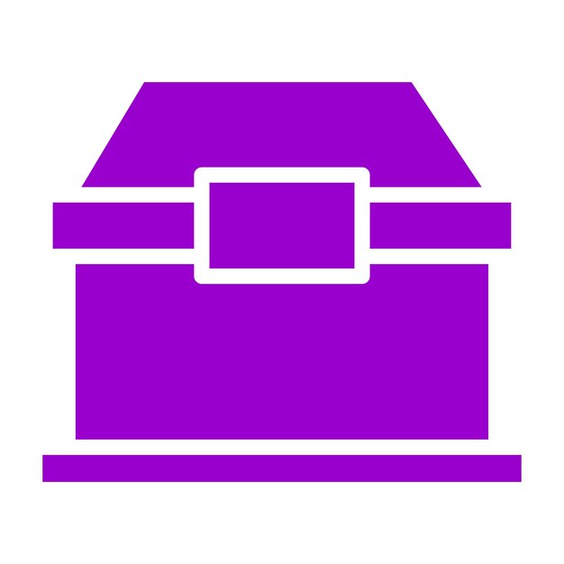 Diseño vectorial de estilo de icono de botín