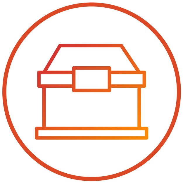 Diseño vectorial de estilo de icono de botín