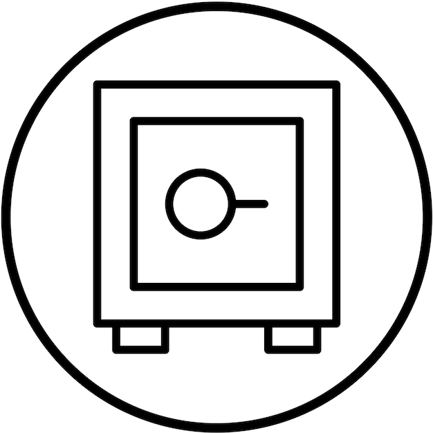 Diseño vectorial Estilo de icono de la bóveda de sabor épico