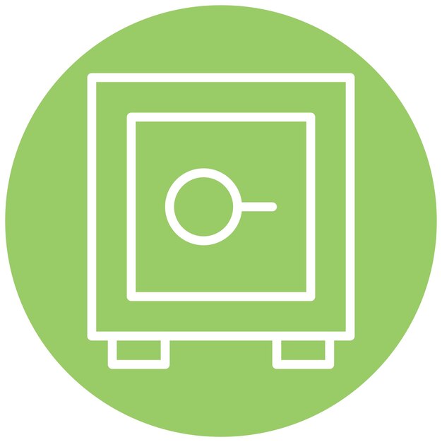 Diseño vectorial Estilo de icono de la bóveda de sabor épico
