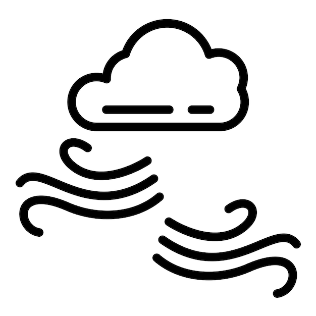 Diseño vectorial del estilo del icono de Breeze