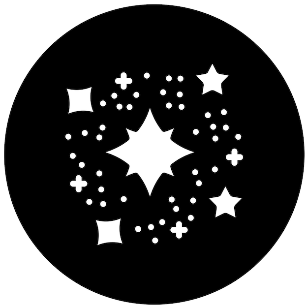 Diseño vectorial Estilo de icono brillante
