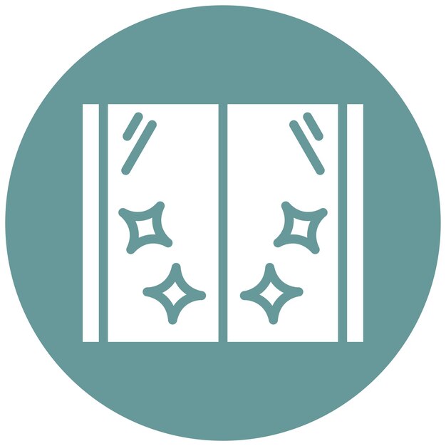 Diseño vectorial Estilo de icono brillante