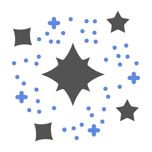 Diseño vectorial Estilo de icono brillante