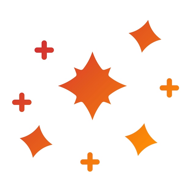 Diseño vectorial de estilo de icono brillante