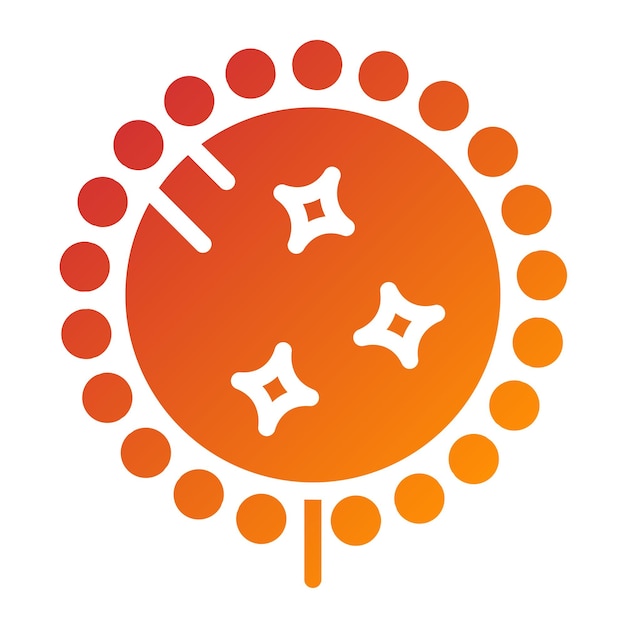 Diseño vectorial Estilo de icono brillante