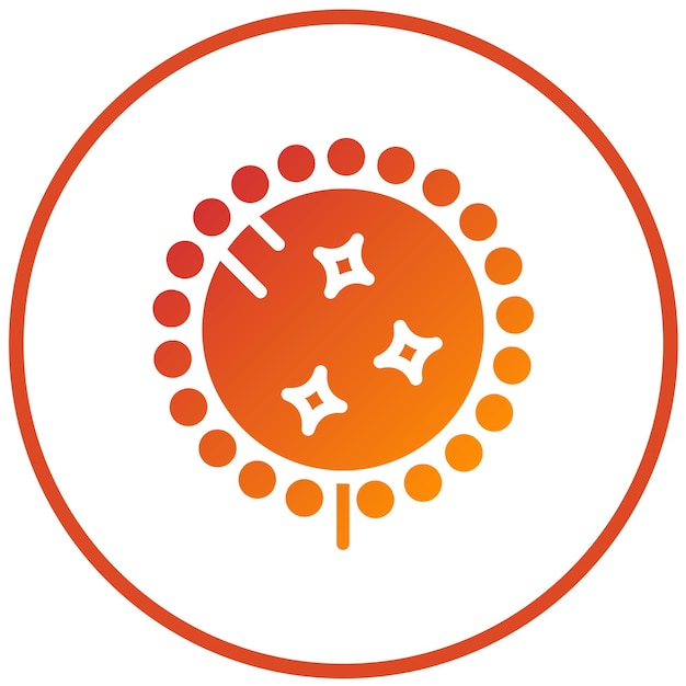 Diseño vectorial Estilo de icono brillante