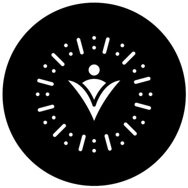 Diseño vectorial estilo de icono de brillo animado
