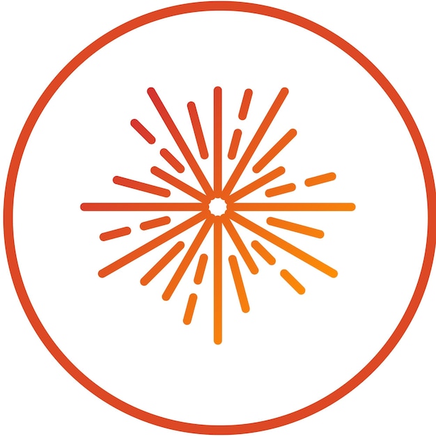 Diseño vectorial Estilo de icono de brillo