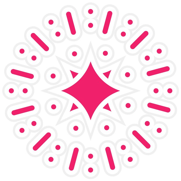 Diseño vectorial de estilo de icono de brillo