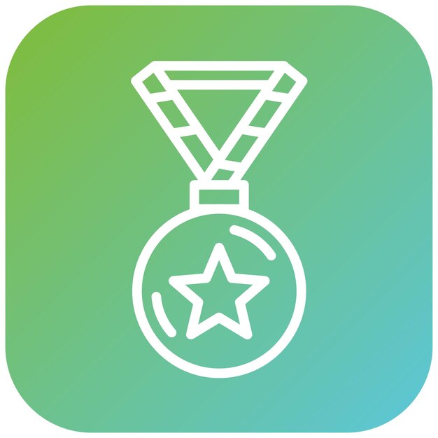 Diseño vectorial Estilo de icono de bronce