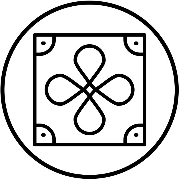 Diseño vectorial Estilo de icono de bucle infinito