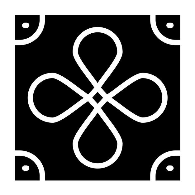 Diseño vectorial Estilo de icono de bucle infinito