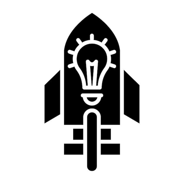 Diseño vectorial Estilo de icono de buen comienzo