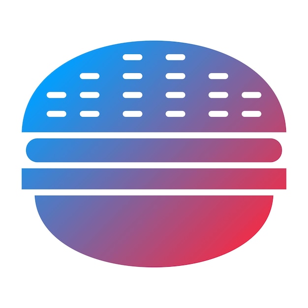 Diseño vectorial Estilo del icono de Bun