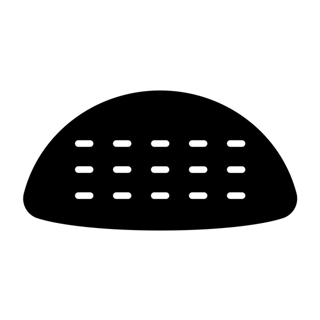 Diseño vectorial Estilo del icono de Bun
