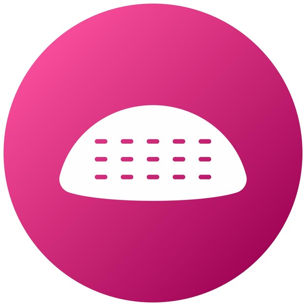 Diseño vectorial Estilo del icono de Bun