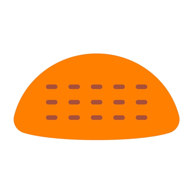 Diseño vectorial Estilo del icono de Bun