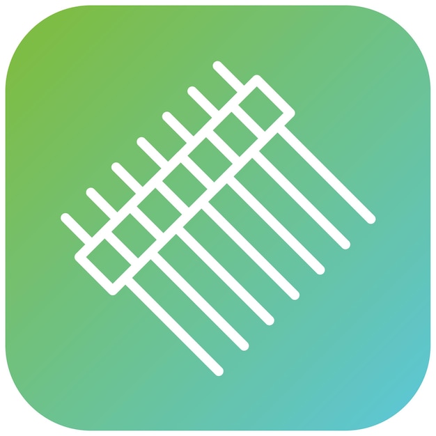 Diseño vectorial Estilo del icono de la cabecera del pin