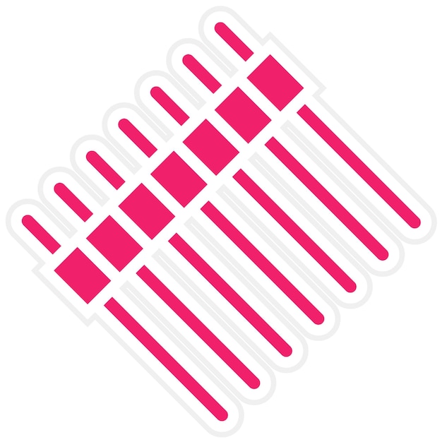 Diseño vectorial Estilo del icono de la cabecera del pin