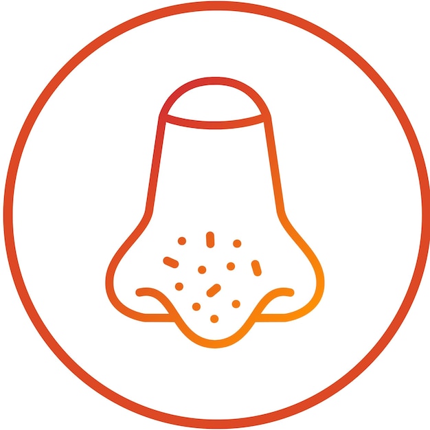 Diseño vectorial Estilo del icono de cabeza negra