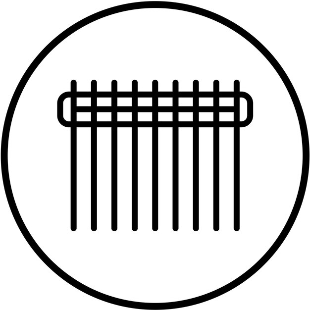 Diseño vectorial Estilo del icono del cable de la cinta