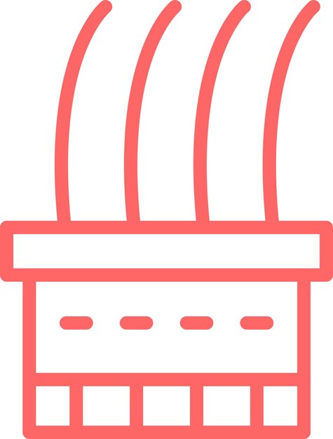 Diseño vectorial Estilo del icono del cable Molex