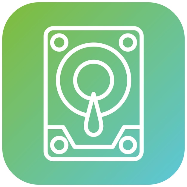 Diseño vectorial de estilo de icono de Caddy Drive