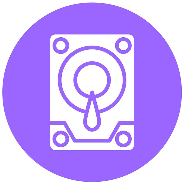Diseño vectorial de estilo de icono de Caddy Drive