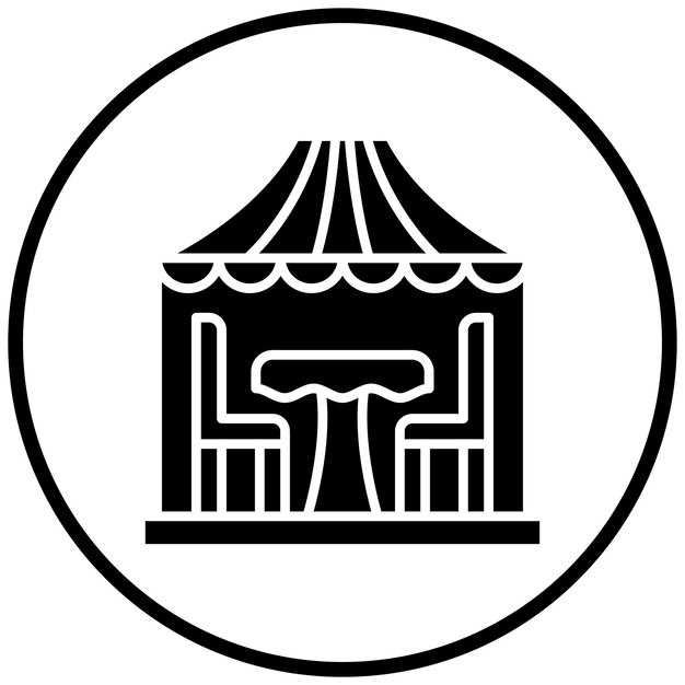 Diseño vectorial estilo icono de café