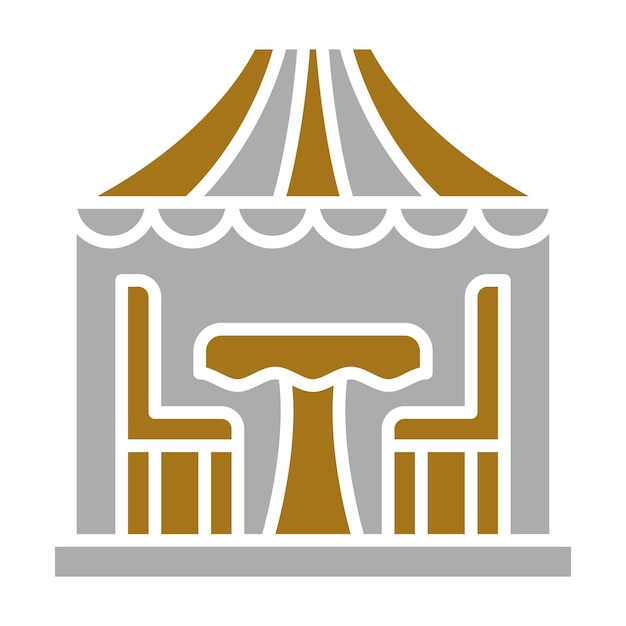 Diseño vectorial estilo icono de café